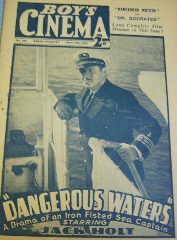 BOYS CINEMA magazine side cover Issue 854 25 April 1936