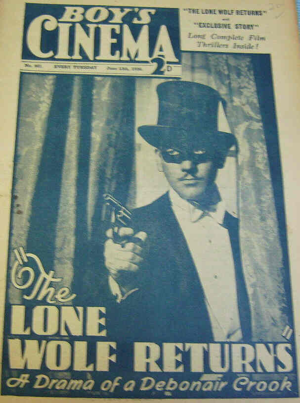 BOYS CINEMA magazine side cover Issue 861 13 June 1936
