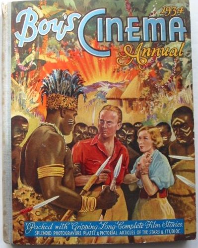 BOYS CINEMA magazine side cover  Annual  1934