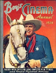 BOYS CINEMA magazine side cover  Annual  1938