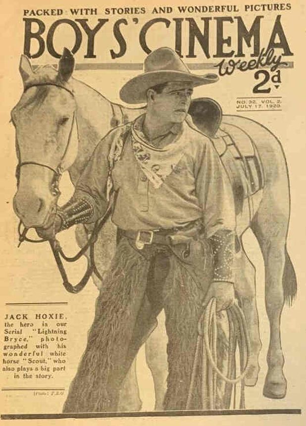 BOYS CINEMA magazine side cover Issue 32 17 July 1920