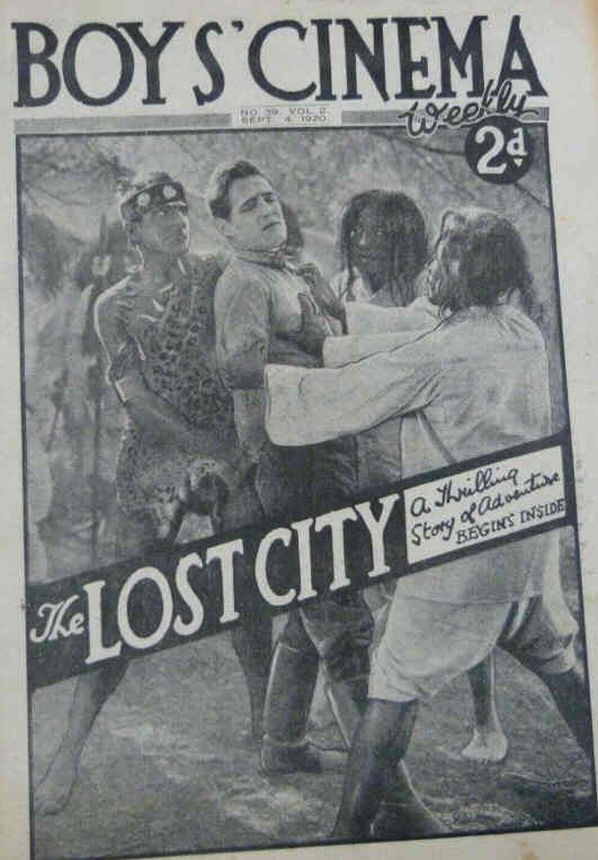 BOYS CINEMA magazine side cover Issue 39 4 September 1920