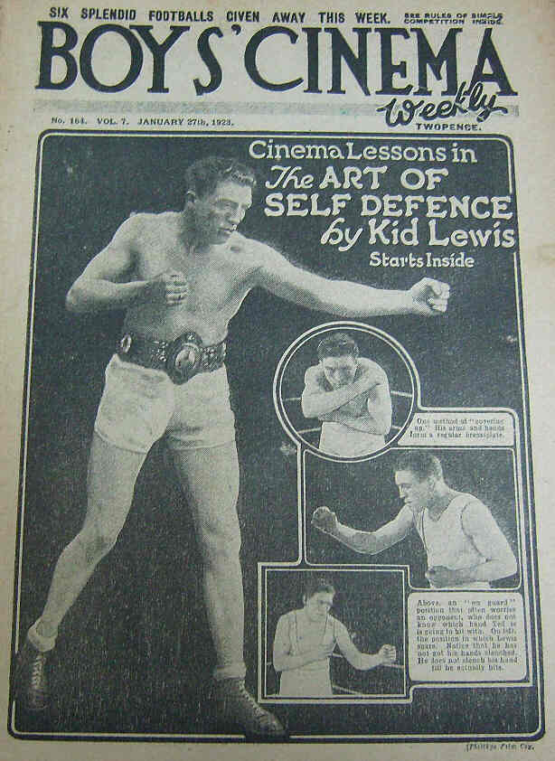 BOYS CINEMA magazine side cover Issue 164 27 January 1923