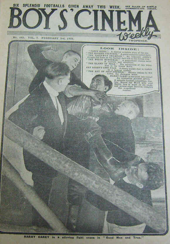 BOYS CINEMA magazine side cover Issue 165 3 February 1923