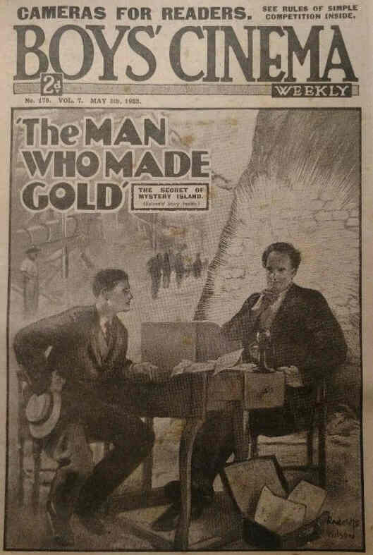 BOYS CINEMA magazine side cover Issue 178 5 May 1923