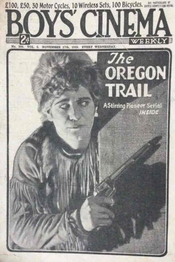 BOYS CINEMA magazine side cover Issue 206 17 November 1923