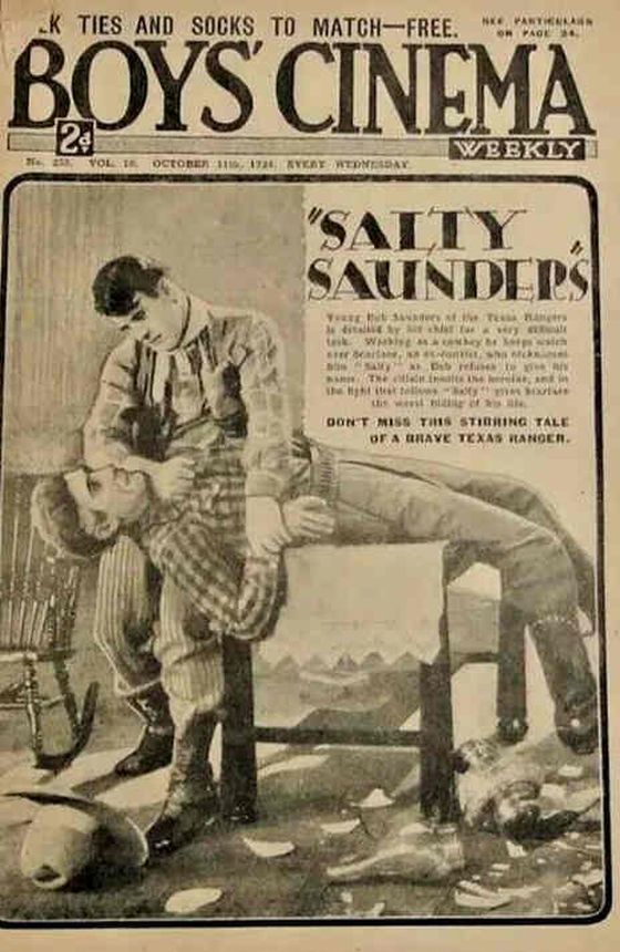 BOYS CINEMA magazine side cover Issue 253 11 October 1924