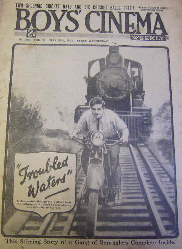 BOYS CINEMA magazine side cover Issue 286 30 May 1925