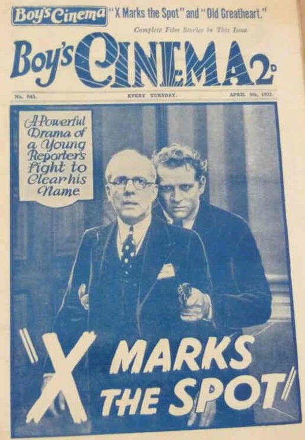 BOYS CINEMA magazine side cover Issue 643 9 April 1932