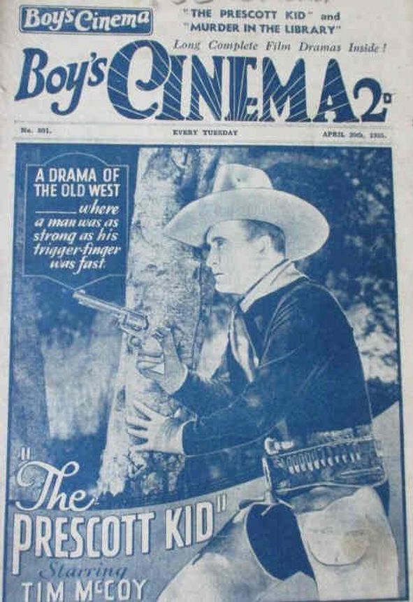 BOYS CINEMA magazine side cover Issue 801 20 April 1935