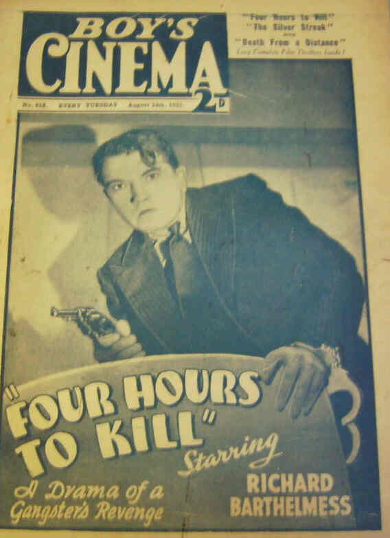 BOYS CINEMA magazine side cover Issue 819 24 August 1935