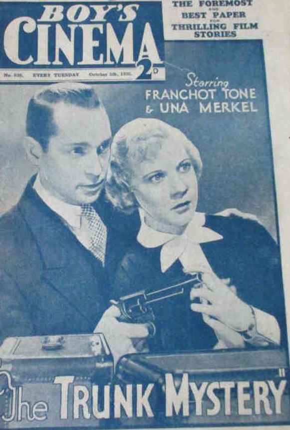 BOYS CINEMA magazine side cover Issue 825 5 October 1935
