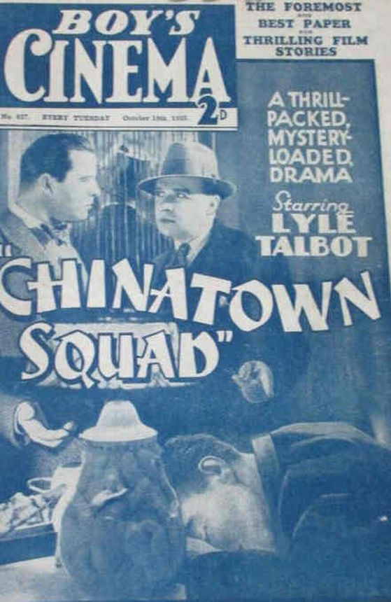 BOYS CINEMA magazine side cover Issue 827 19 October 1935