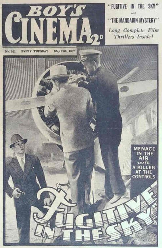 BOYS CINEMA magazine side cover Issue 911 29 May 1937