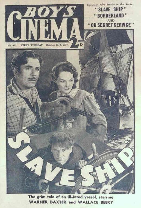 BOYS CINEMA magazine side cover Issue 932 23 October 1937