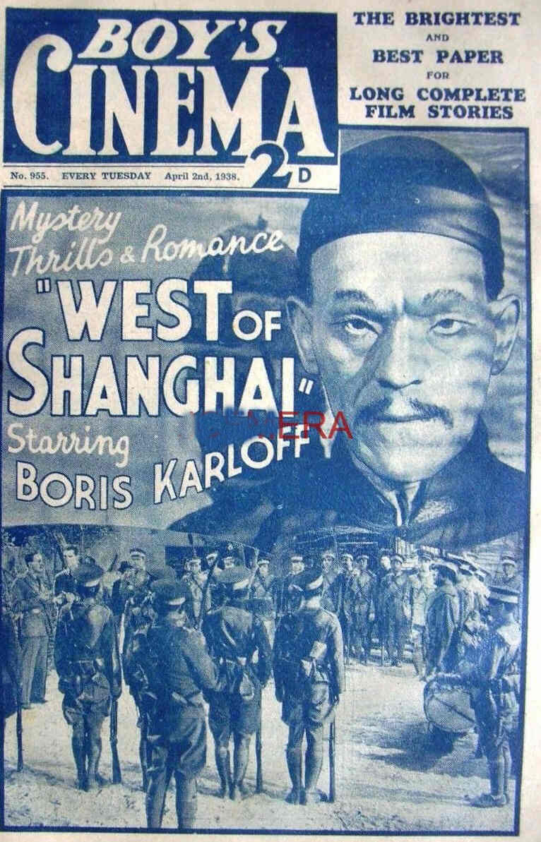 BOYS CINEMA magazine side cover Issue 955 2 April 1938