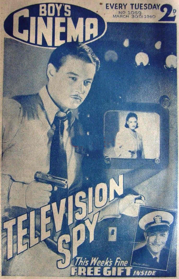 BOYS CINEMA magazine side cover Issue 1059 30 March 1940