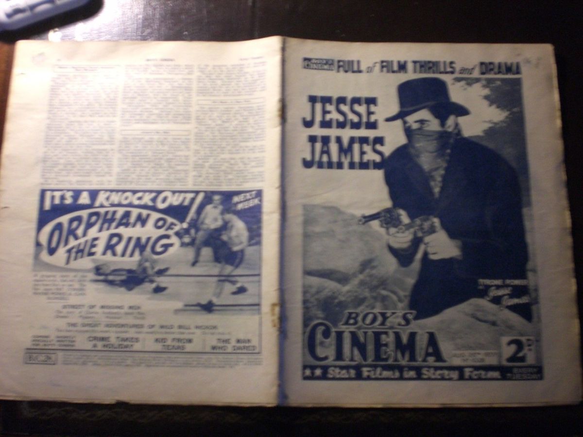 BOYS CINEMA magazine side cover Issue 1028 26 August 1939