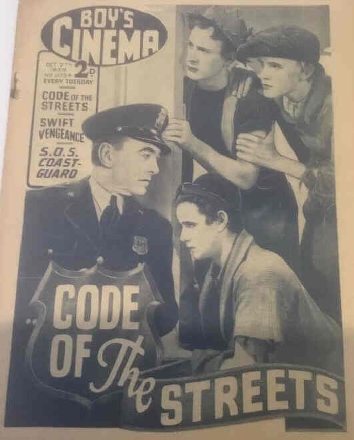 BOYS CINEMA magazine side cover Issue 1034 7 October 1939