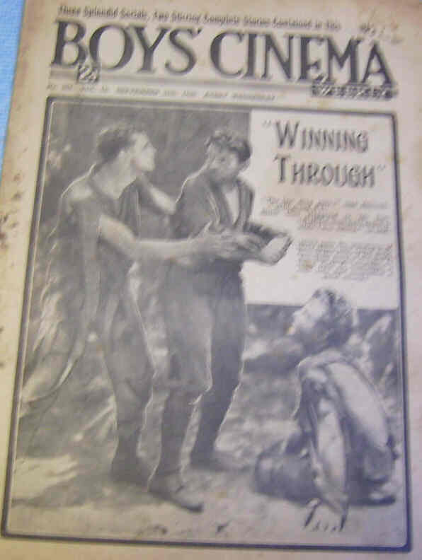 BOYS CINEMA magazine side cover Issue 302 19 September 1925