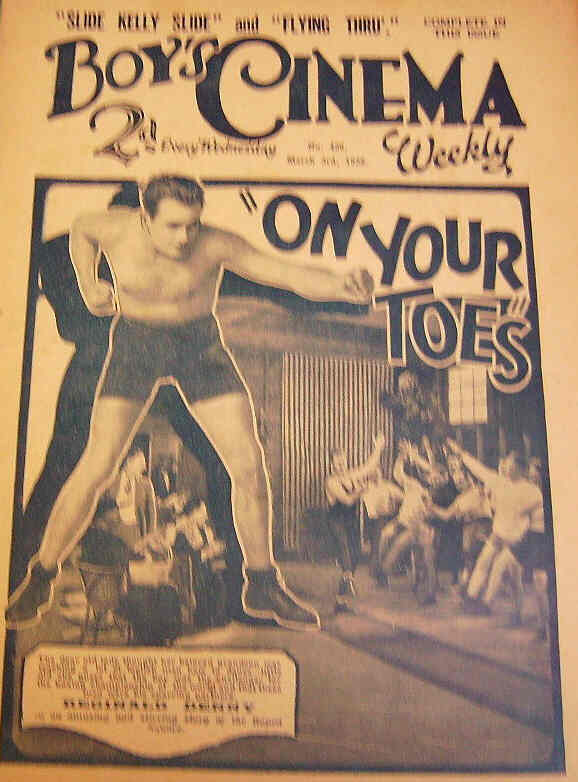 BOYS CINEMA magazine side cover Issue 429 25 February 1928