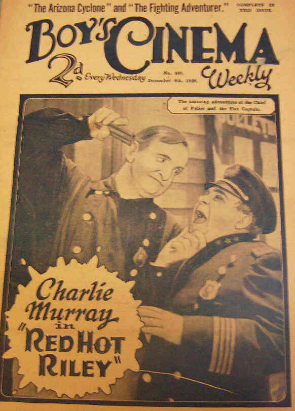 BOYS CINEMA magazine side cover Issue 469 8 December 1928