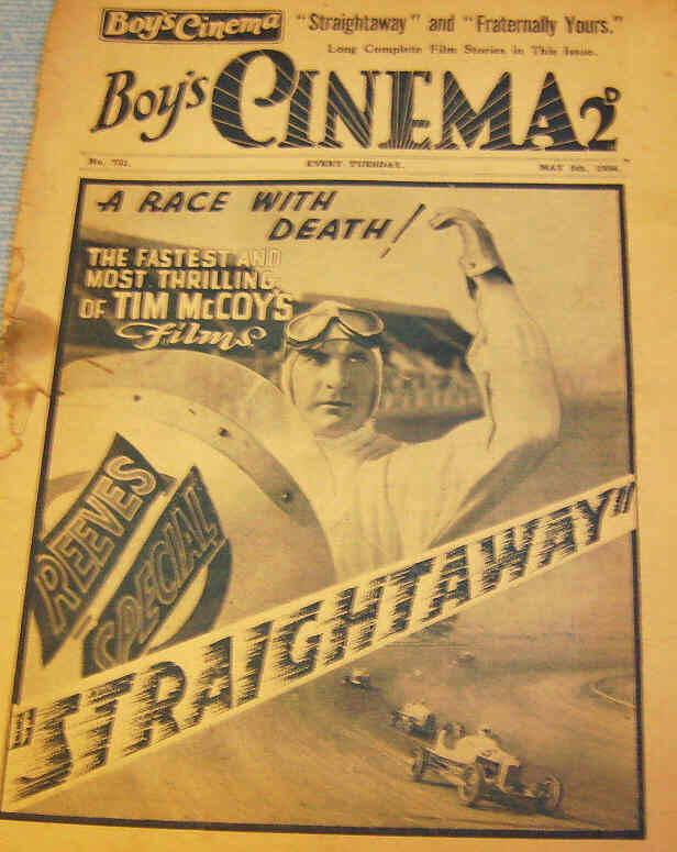 BOYS CINEMA magazine side cover Issue 751 5 May 1934