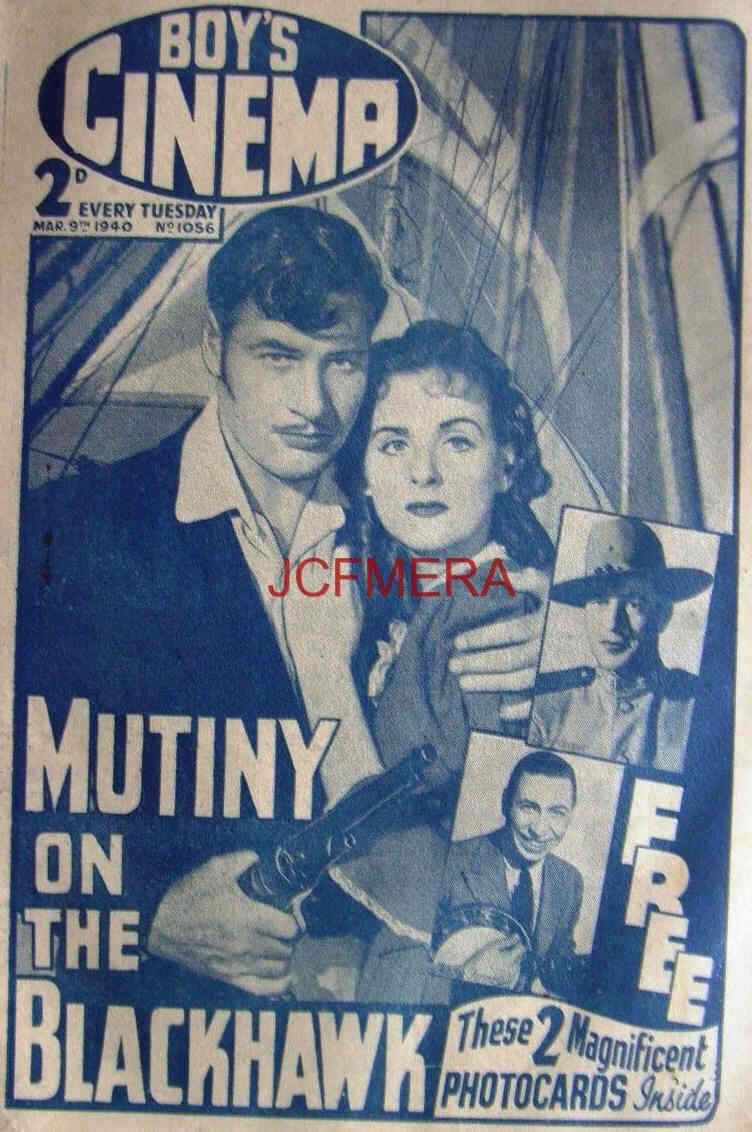 BOYS CINEMA magazine side cover Issue 1056 9 March 1940