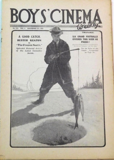BOYS CINEMA magazine side cover Issue 152 4 November 1922