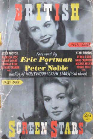 BRITISH SCREEN STARS magazine side cover  1947