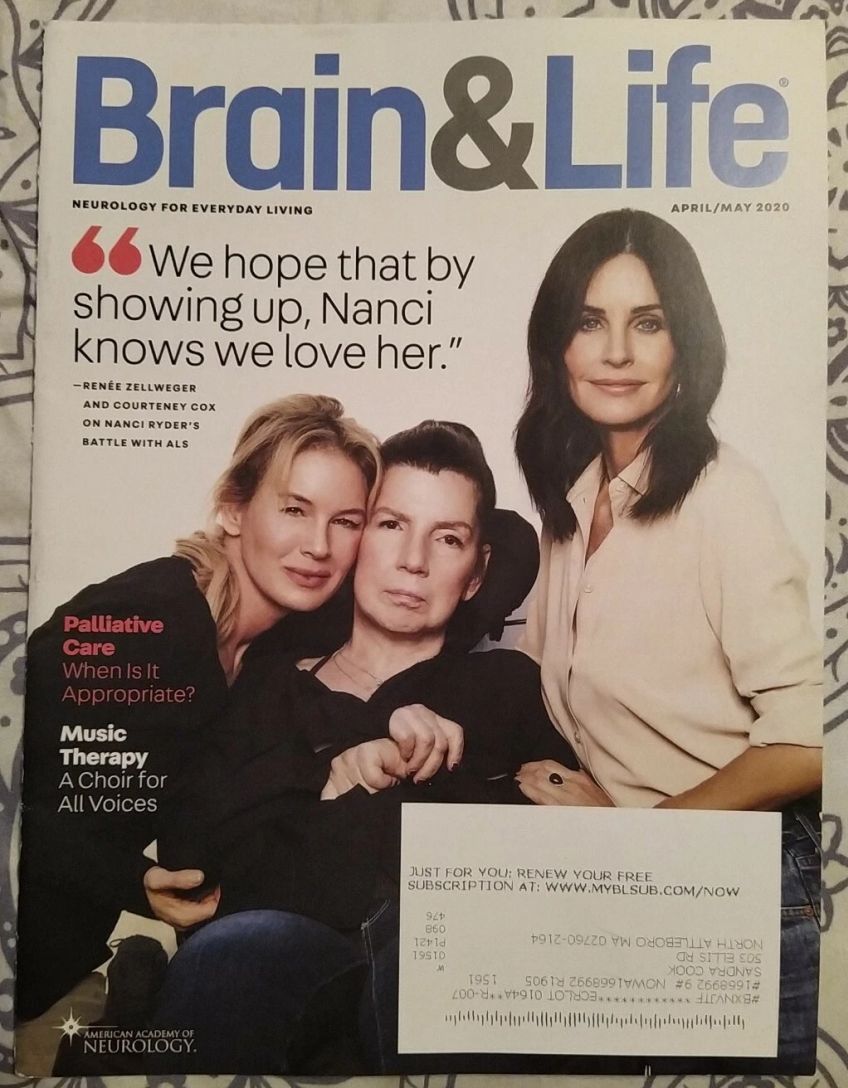 BRAIN AND LIFE magazine cover  April/May 2020