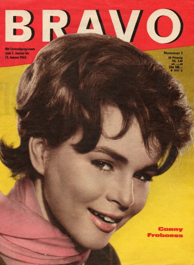BRAVO magazine side cover Issue 1 7 January 1962