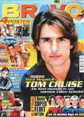 BRAVO magazine side cover 26 July 2000