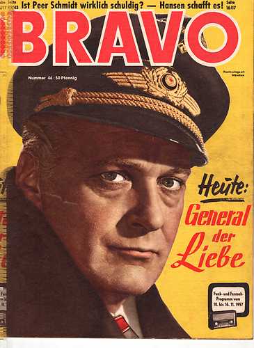 BRAVO magazine side cover Issue 46 10 November 1957