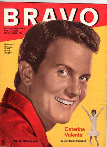 BRAVO magazine side cover Issue 2 13 January 1963