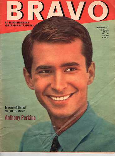BRAVO magazine side cover Issue 17 28 April 1963
