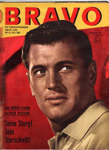 BRAVO magazine side cover Issue 26 30 June 1963