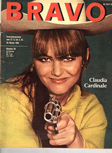 BRAVO magazine side cover Issue 39 27 September 1964