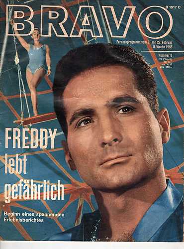 BRAVO magazine side cover Issue 8 21 February 1965
