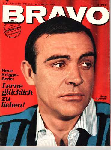 BRAVO magazine side cover Issue 7 7 February 1966