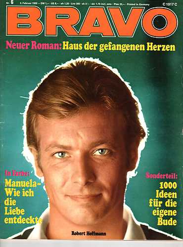 BRAVO magazine side cover Issue 6 9 February 1969