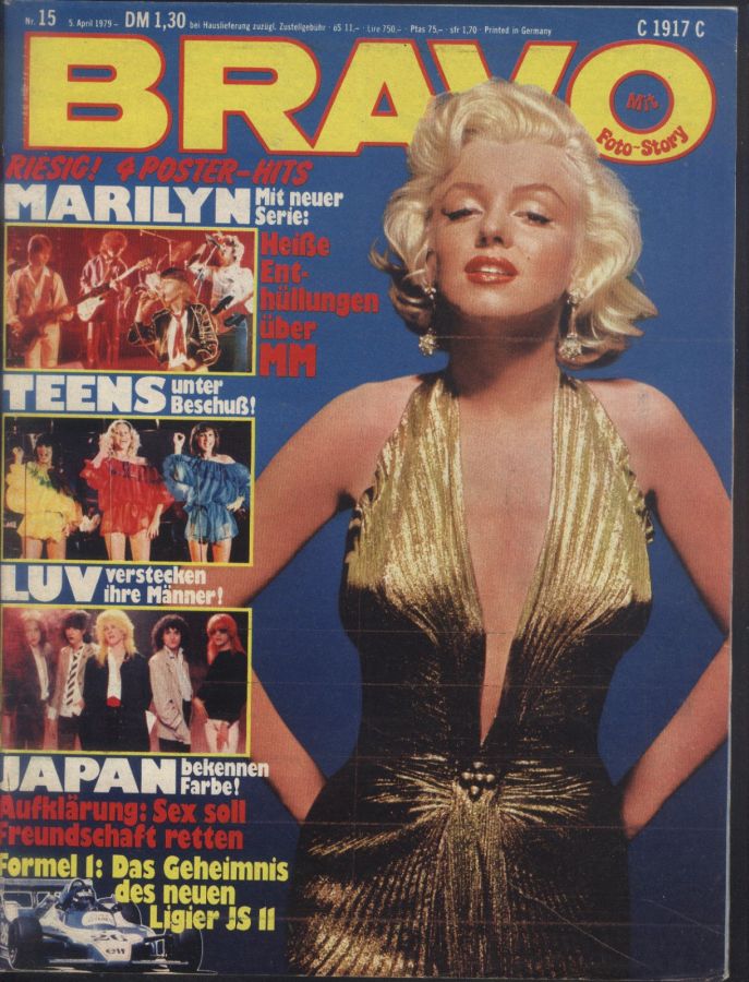BRAVO magazine side cover Issue 15 5 April 1979