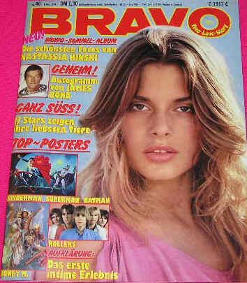BRAVO magazine side cover Issue 40 November 1979