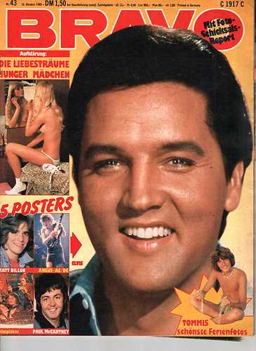 BRAVO magazine side cover Issue 43 26 October 1980