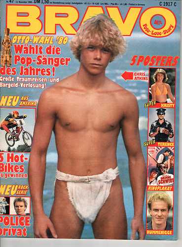 BRAVO magazine side cover Issue 47 23 November 1980
