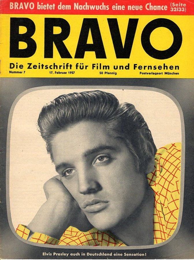 BRAVO magazine side cover Issue 7 17 February 1957