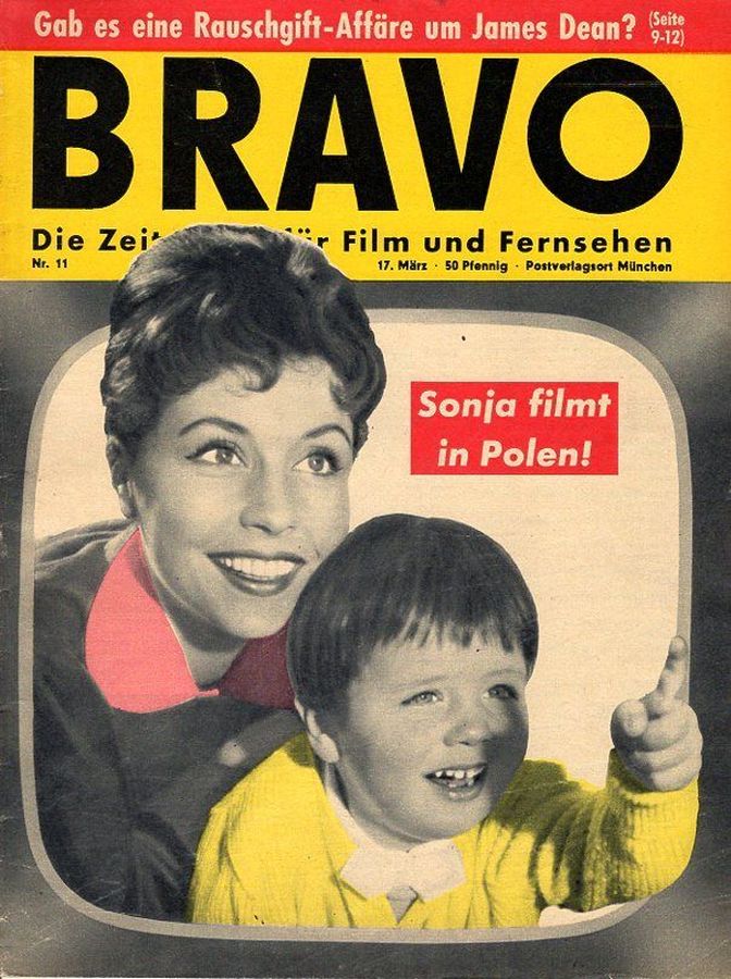 BRAVO magazine side cover Issue 11 17 March 1957