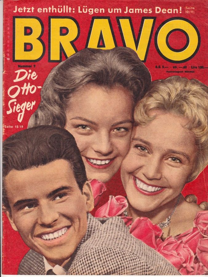 BRAVO magazine side cover Issue 9 2 March 1958