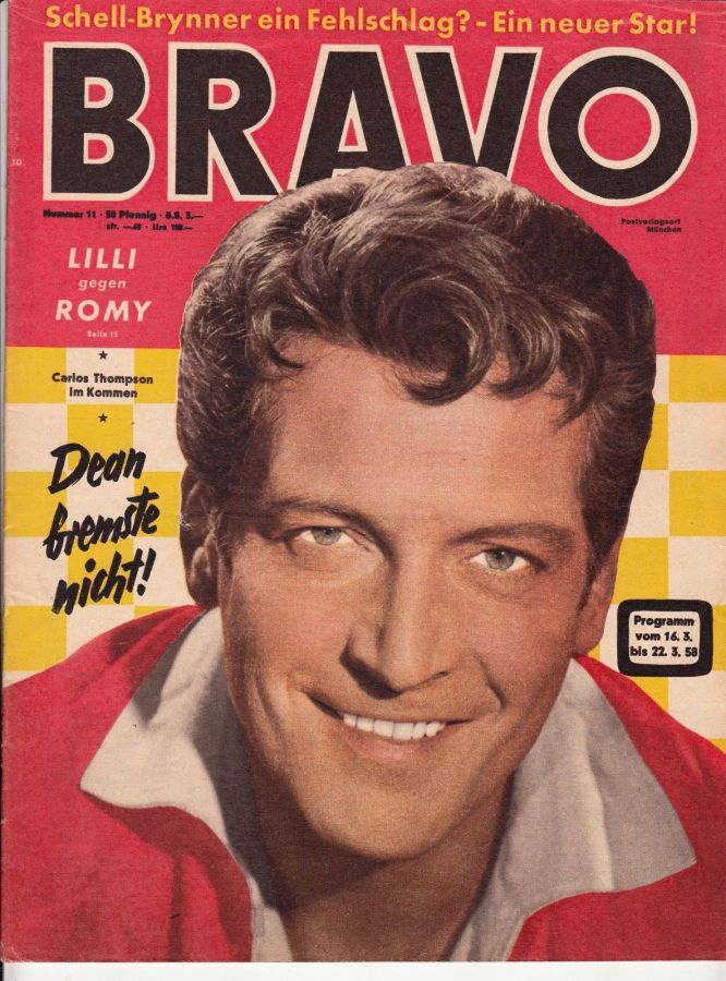 BRAVO magazine side cover Issue 11 16 March 1958