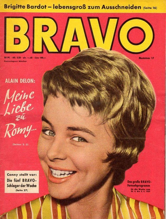 BRAVO magazine side cover Issue 17 26 April 1959